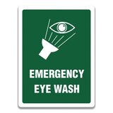 SIGN EMERGENCY EYE WASH